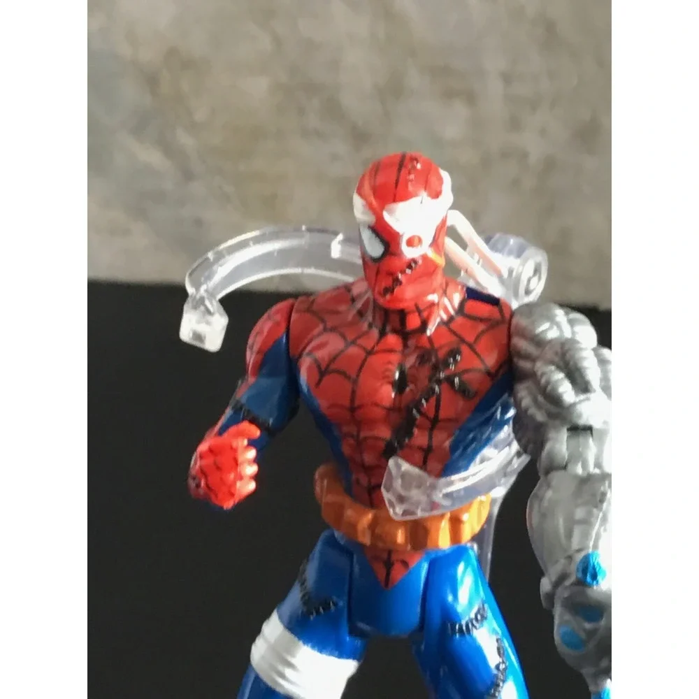 Spider Man‎ Animated Series Action Figure Cyborg Spiderman Vintage Marvel Comics